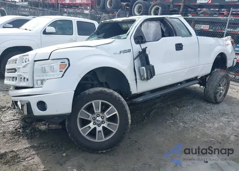 2014 Ford F150 Stx z USA, uszkodzony, nr VIN 1FTFX1CF5EFD04151